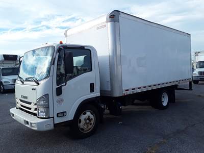 Isuzu NQR 18 ft Box Truck - 215HP, 6 Speed Automatic, Roll up Door