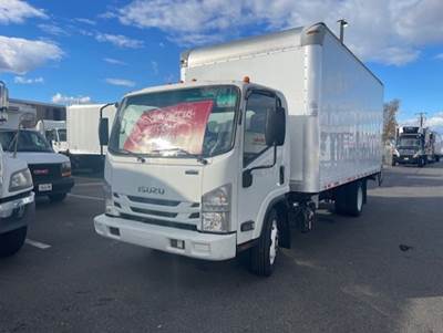 Isuzu NQR 18 ft Box Truck - 215HP, 6 Speed Automatic, Roll up Door, Liftgate