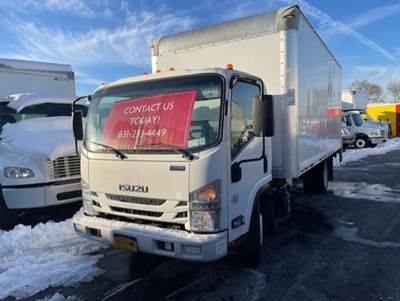 Isuzu NQR 18 ft Box Truck - 215HP, 6 Speed Automatic, Roll up Door, Liftgate
