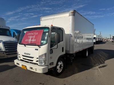 Isuzu NQR 18 ft Box Truck - 215HP, 6 Speed Automatic, Roll up Door, Liftgate