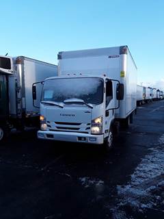 Isuzu NQR 18 ft Box Truck - 215HP, 6 Speed Automatic, Roll up Door, Liftgate