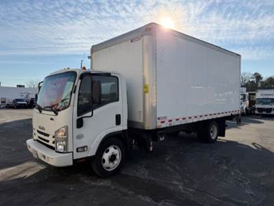 Isuzu NQR 18 ft Box Truck - 215HP, 6 Speed Automatic, Roll up Door, Liftgate