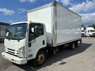 Isuzu NQR 18 ft Box Truck - 215HP, 6 Speed Automatic, Swing Door, Liftgate
