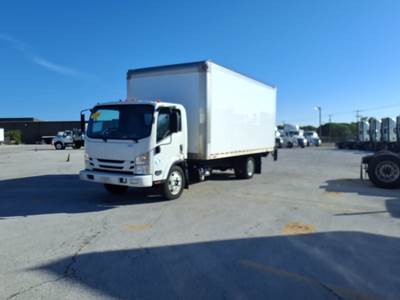 Isuzu NQR 18 ft Box Truck - 215HP, 6 Speed Automatic, Roll up Door, Liftgate
