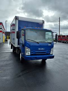 Isuzu NQR 16 ft Box Truck - 215HP, 6 Speed Automatic, Roll up Door, Liftgate