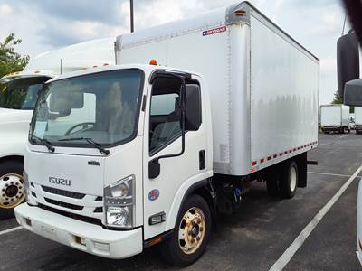 Isuzu NRR 16 ft Box Truck - 215HP, 6 Speed Automatic, Roll up Door