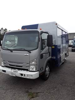 Isuzu NRR 12 ft Box Truck - 215HP, 6 Speed Automatic, Roll up Door
