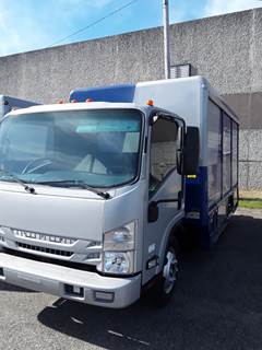 Isuzu NRR 12 ft Box Truck - 215HP, 6 Speed Automatic, Roll up Door