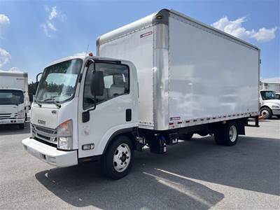 Isuzu NRR 18 ft Box Truck - 215HP, 6 Speed Automatic, Swing Door