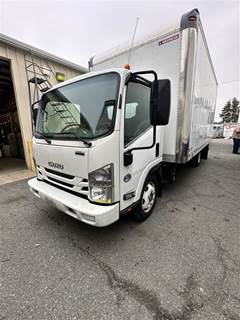 Isuzu NRR 18 ft Box Truck - 215HP, 6 Speed Automatic, Roll up Door