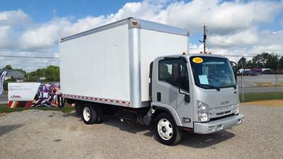 Isuzu NRR 16 ft Box Truck - 215HP, 6 Speed Automatic, Roll up Door, Liftgate