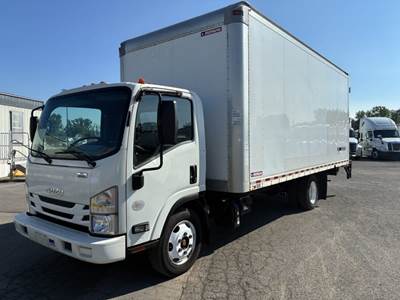 Isuzu NRR 20 ft Box Truck - 215HP, 6 Speed Automatic, Swing Door, Liftgate
