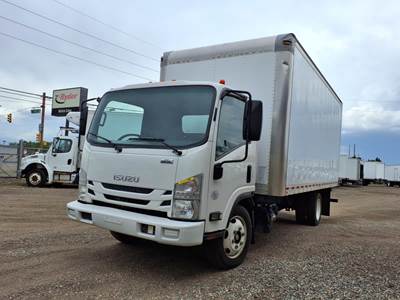 Isuzu NRR 18 ft Box Truck - 215HP, 6 Speed Automatic, Roll up Door
