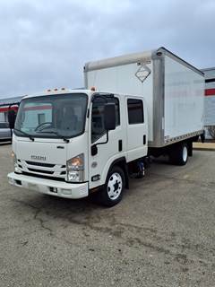 Isuzu NRR/NU4 16 ft Box Truck - 215HP, 6 Speed Automatic, Roll up Door, Liftgate