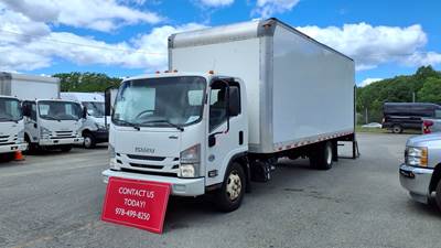Isuzu NRR/NU5 22 ft Box Truck - 215HP, 6 Speed Automatic, Roll up Door, Liftgate