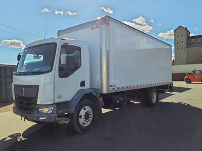 Kenworth K270 24 ft Box Truck - 220HP, 5 Speed Automatic, Roll up Door, Liftgate