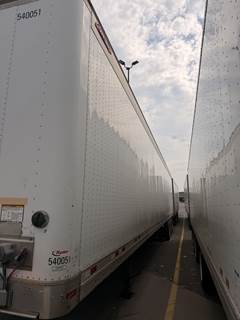 Great Dane 53 ft Dry Van Trailer - Swing Door, Air Ride, Single Axle