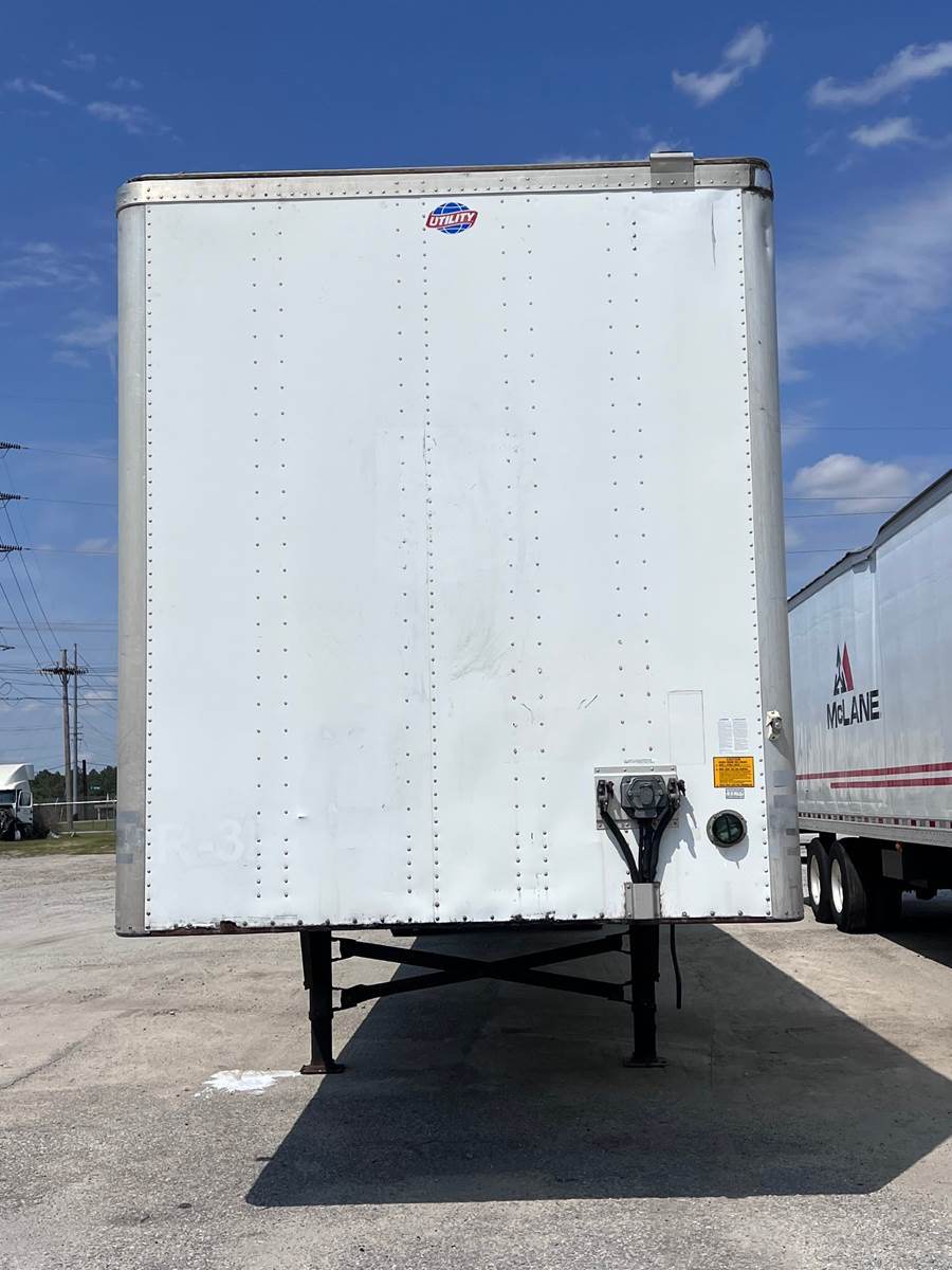 2013 UTILITY 4000DX 53 ft Dry Van Trailer Swing Door, Air Ride For