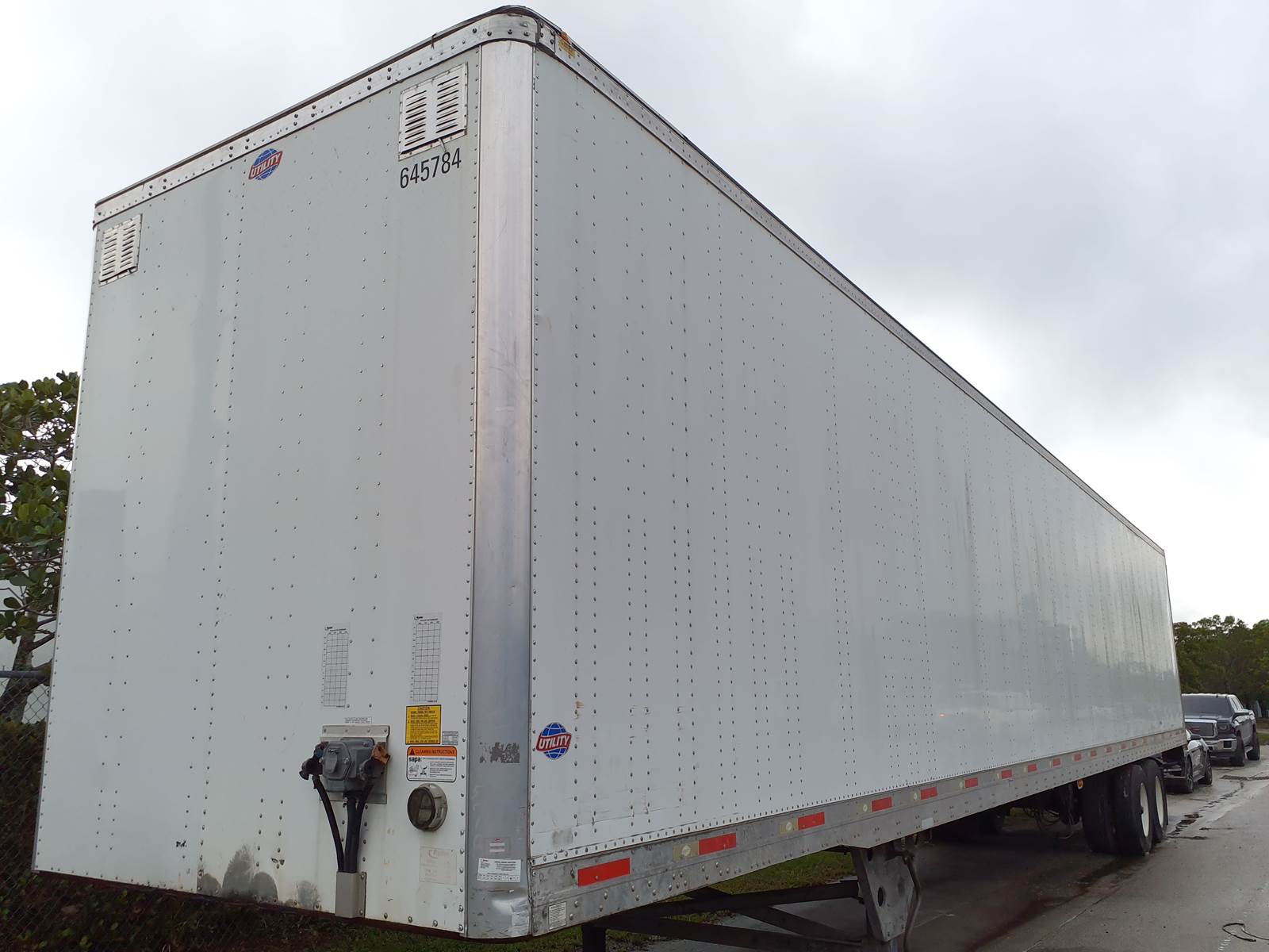 2016 UTILITY 53 ft Dry Van Trailer - Swing Door, Air Ride For Sale ...