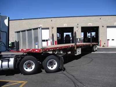 Great Dane 48x102 Single Axle Flatbed Trailer - Leaf Springs