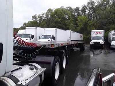 UTILITY 48x102 Flatbed Trailer - Leaf Springs