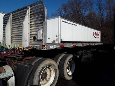 UTILITY 48x102 Flatbed Trailer - Air Ride
