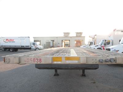 UTILITY 48x102 Auxiliary Axle Flatbed Trailer - Air Ride