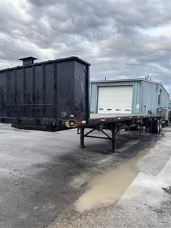 UTILITY FS2CHS 45x102 Single Axle Flatbed Trailer - Air Ride