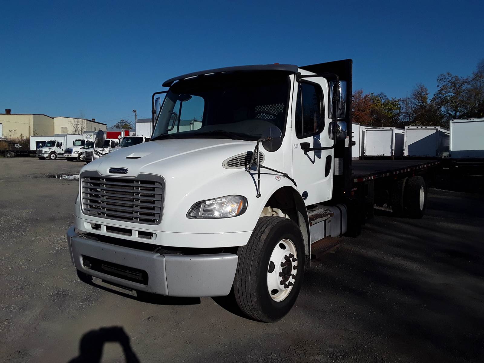 2015 Freightliner M2 106 24 ft Flatbed Truck 270HP, 5 For Sale