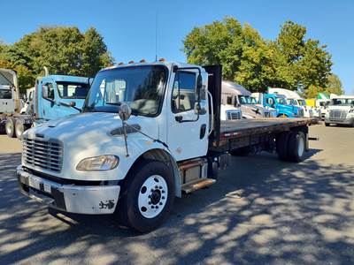 Freightliner M2 106 24 ft Flatbed Truck - 300HP, 6 Speed Automatic