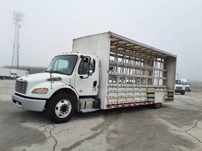 Freightliner M2 106 24 ft Flatbed Truck - 240HP, 6 Speed Automatic