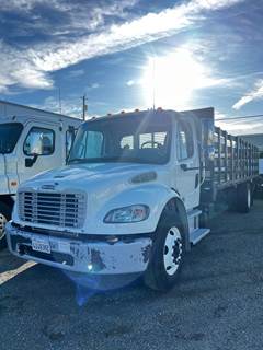 Freightliner M2 106 24 ft Flatbed Truck - 240HP, 6 Speed Automatic, Liftgate