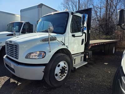 Freightliner M2 106 24 ft Flatbed Truck - 6 Speed Automatic