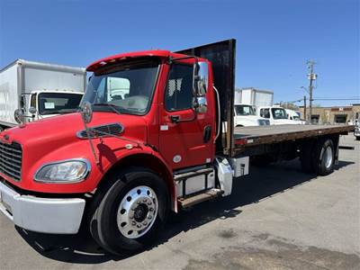 Freightliner M2 106 24 ft Flatbed Truck - 240HP, 9 Speed Automatic