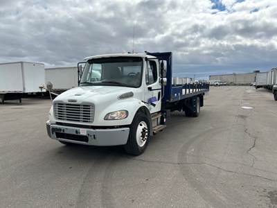 Freightliner M2 106 24 ft Flatbed Truck - 240HP, 6 Speed Automatic