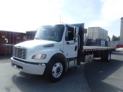 Freightliner M2 106 26 ft Flatbed Truck - 240HP, 6 Speed Automatic