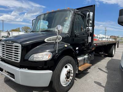 Freightliner M2 106 24 ft Flatbed Truck - 240HP, 6 Speed Automatic, Liftgate