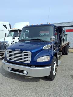 Freightliner M2 106 Tandem Axle 26 ft Flatbed Truck - 300HP, 6 Speed Automatic