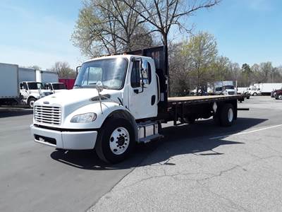 Freightliner M2 106 26 ft Flatbed Truck - 240HP, 9 Speed Automatic