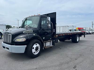 Freightliner M2 106 24 ft Flatbed Truck - 240HP, 9 Speed Automatic, Liftgate