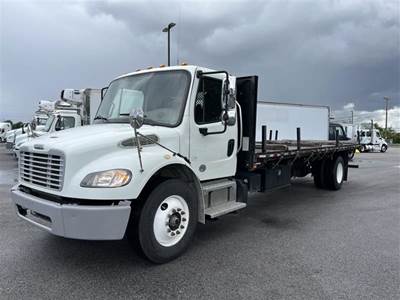 Freightliner M2 106 24 ft Flatbed Truck - 280HP, 6 Speed Automatic
