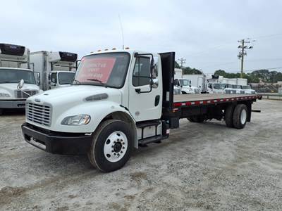 Freightliner M2 106 24 ft Flatbed Truck - 280HP, 9 Speed Automatic