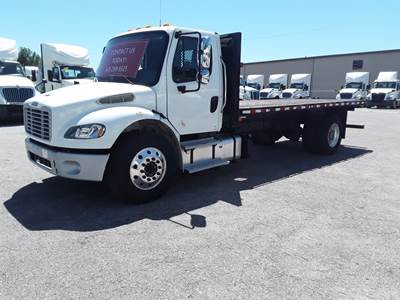 Freightliner M2 106 18 ft Flatbed Truck - 240HP, 6 Speed Automatic