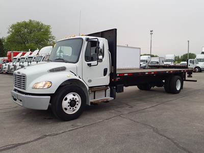 Freightliner M2 106 26 ft Flatbed Truck - 240HP, 6 Speed Automatic