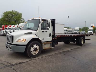 Freightliner M2 106 26 ft Flatbed Truck - 240HP, 9 Speed Automatic