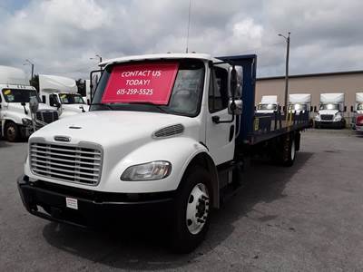 Freightliner M2 106 24 ft Flatbed Truck - 240HP, 9 Speed Automatic