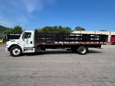 Freightliner M2 106 26 ft Flatbed Truck - 230HP, 6 Speed Automatic