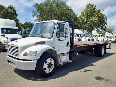 Freightliner M2 106 24 ft Flatbed Truck - 240HP, 6 Speed Automatic