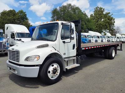 Freightliner M2 106 24 ft Flatbed Truck - 240HP, 6 Speed Automatic
