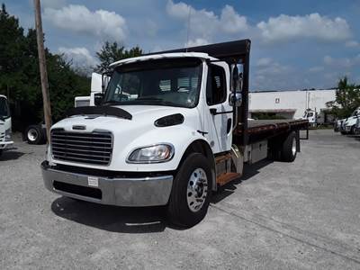 Freightliner M2 106 24 ft Flatbed Truck - 240HP, 6 Speed Automatic
